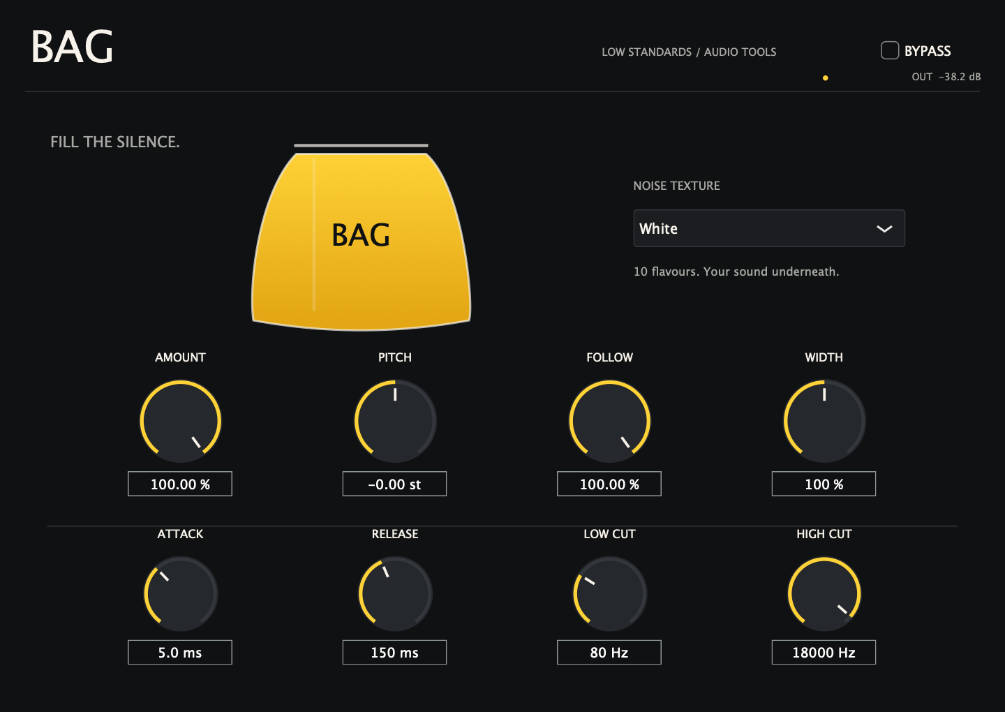 Actual BAG plugin interface